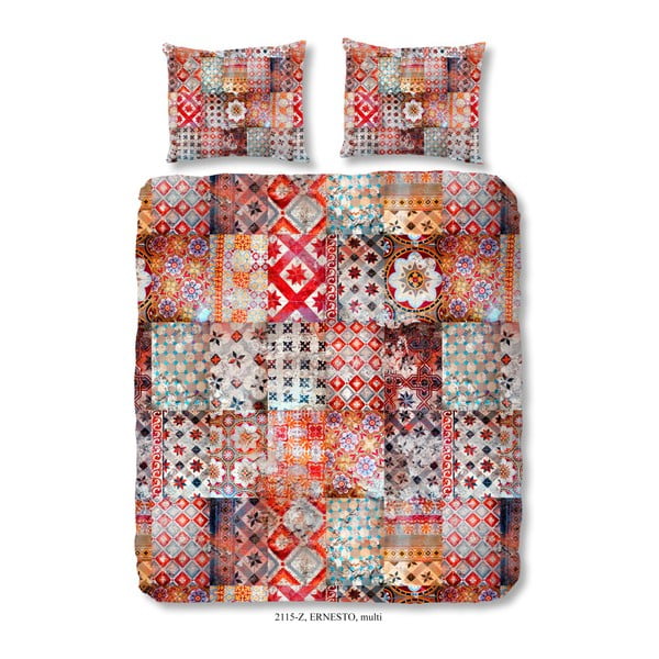 Lenjerie de pat din bumbac satinat Muller Textiels Kento, 200 x 240 cm