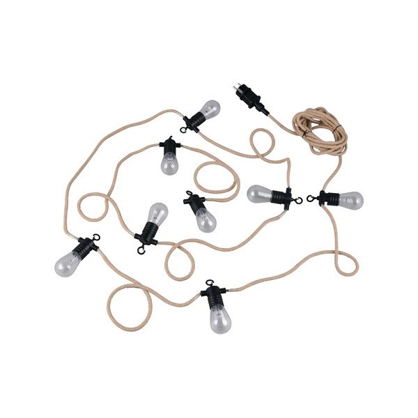 Ghirlandă luminoasă număr becuri 8 buc. cu alimentare la priză lungime 600 cm Ember – Reality