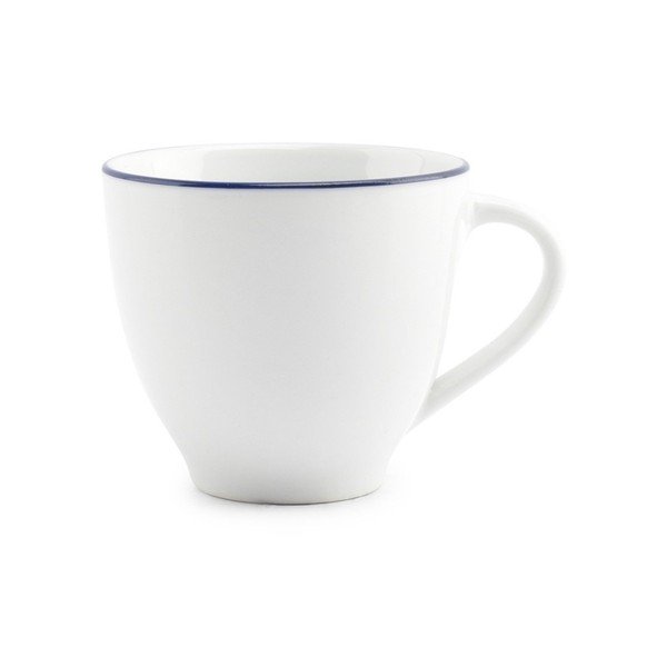 Ceașcă albă pentru cappuccino din porțelan 200 ml Basic White – BonBistro