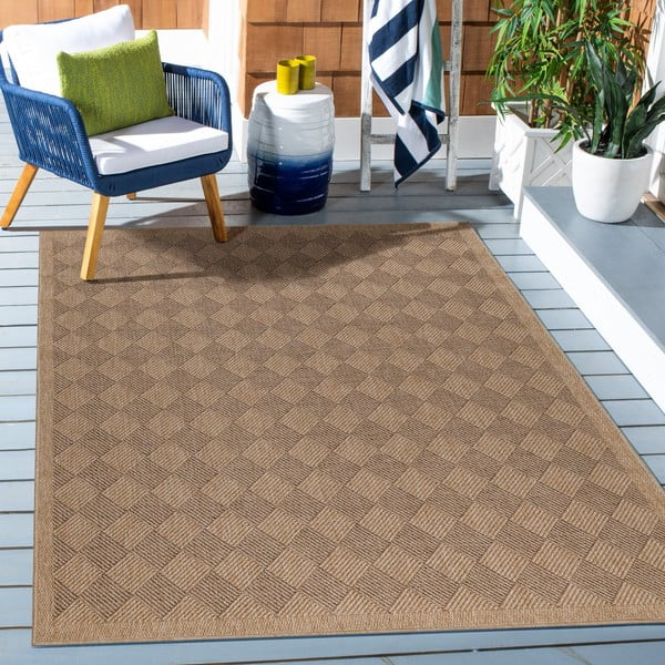 Covor pentru exterior și interior în culoare naturală închisă 120x170 cm Dhaka – Ayyildiz Carpets-image-1