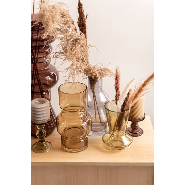 Lumânare PT LIVING Layered, înălțime 7,5 cm, gri-image-4