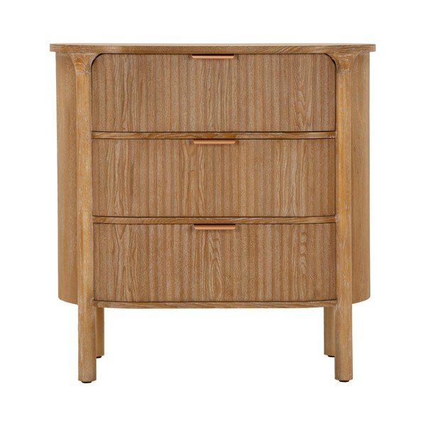 Comodă în culoare naturală din lemn de brad 80,5x82x47 cm Gothenburg – Mauro Ferretti