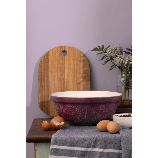 Bol violet din ceramică ø 26 cm In The Meadow – Mason Cash-image-1