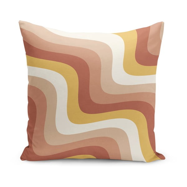 Față de pernă 43x43 cm Creamy Strawberry Swirl – Mila Home
