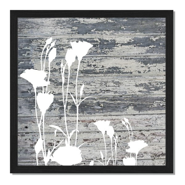 Tablou înrămat Liv Corday Provence Wood & Flowers, 40 x 40 cm