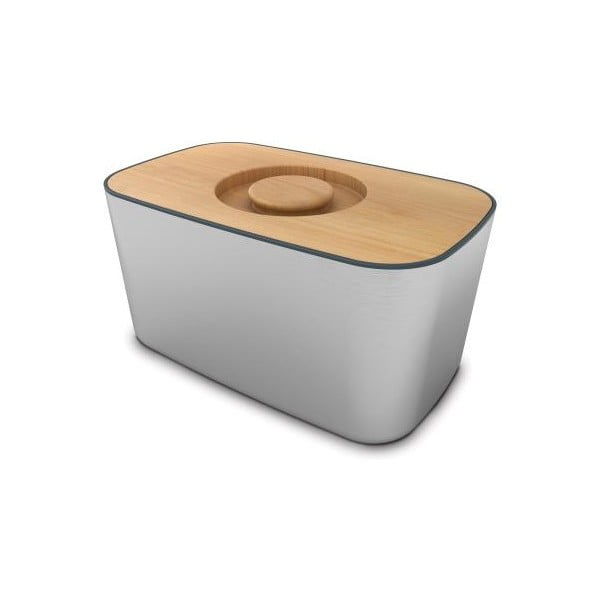 Cutie din inox pentru pâine, cu tocător, Joseph Joseph Bread Bin