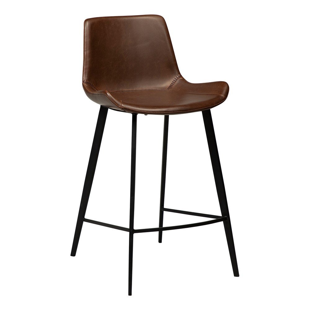 Scaun de bar maro (înălțime șezut 65 cm) Hype – DAN-FORM Denmark