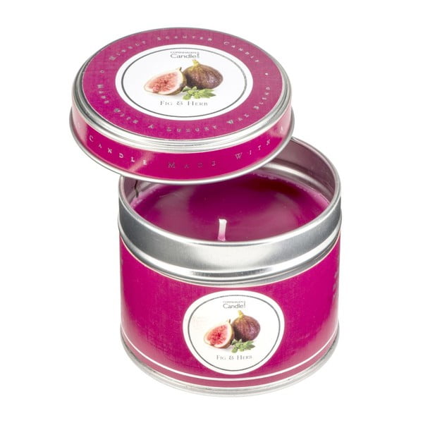 Lumânare parfumată în cutie Copenhagen Candles Fig & Herb, 32 ore