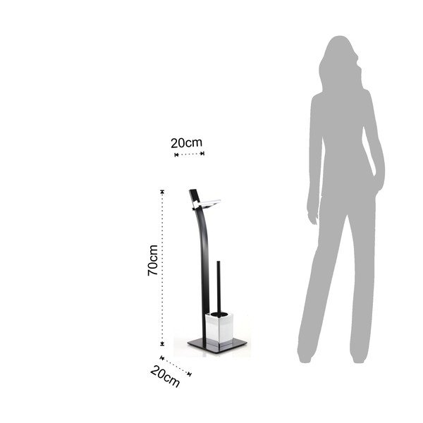 Suport pentru hârtie igienică din oțel Sayo - Tomasucci-image-3