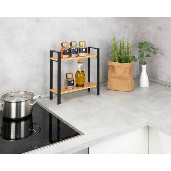 Raft de perete pentru bucătărie Wenko Lou, 11 x 33 cm-image-1