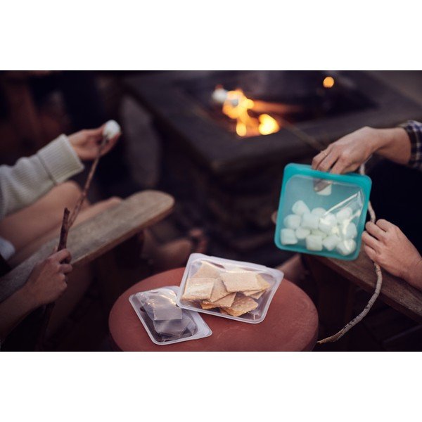 Caserolă pentru alimente Stasher Snack, 290 ml, transparent-image-2