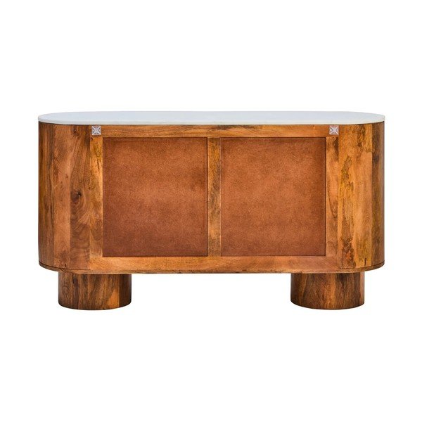 Comodă în culoare naturală din lemn de mango 140x75x45 cm Torcino – Premier Housewares-image-4
