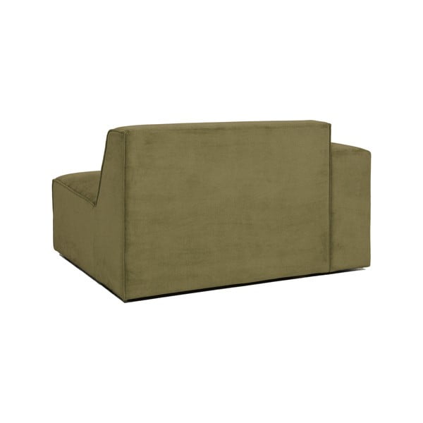 Modul pentru canapea verde   din catifea reiată  (partea stângă ) Sting - Scandic-image-3