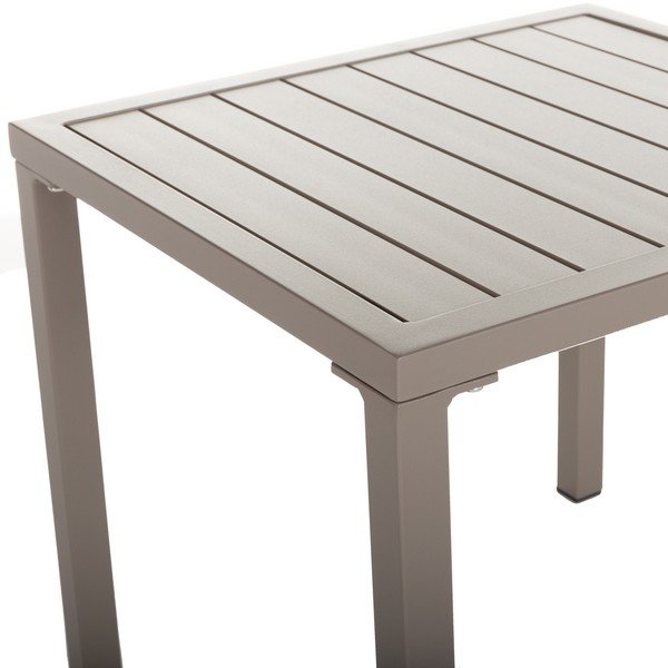 Masă auxiliară de grădină din aluminiu 45x50 cm Baja – LDK Garden-image-1