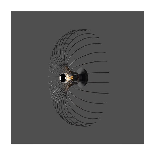 Aplică de perete neagră Opilio – Squid Lighting-image-3