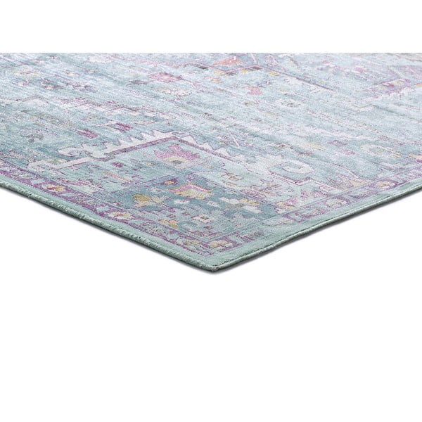 Covor din viscoză verde 170x120 cm Lara - Universal-image-2