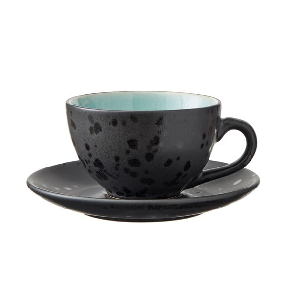 Cești negre/albastru-închis 4 buc. din ceramică 240 ml Gastro Black/Mix – Bitz-image-3