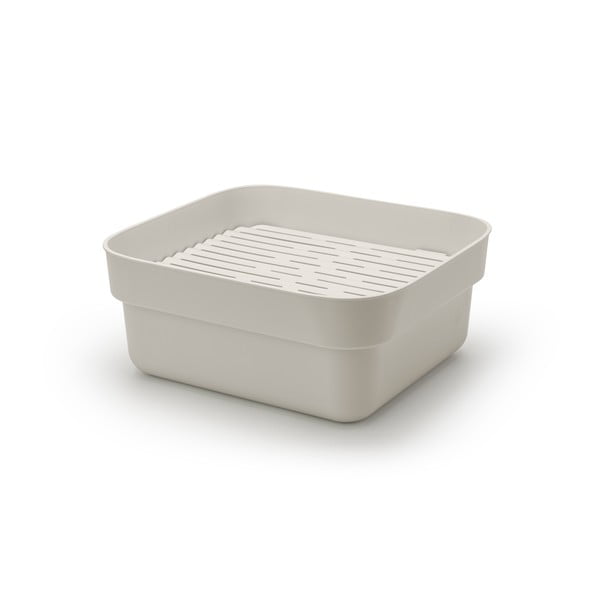Vas pentru chiuvetă cu tavă de scurgere gri deschis din plastic SinkSide – Brabantia-image-2