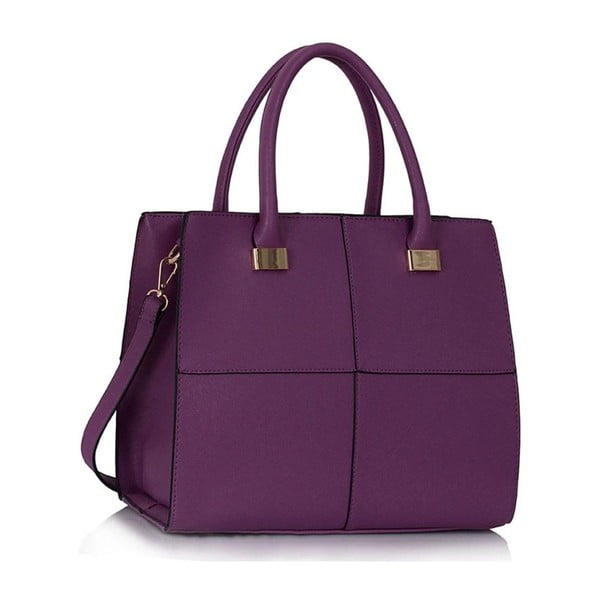 Geantă L&S Bags Squadro, violet 
