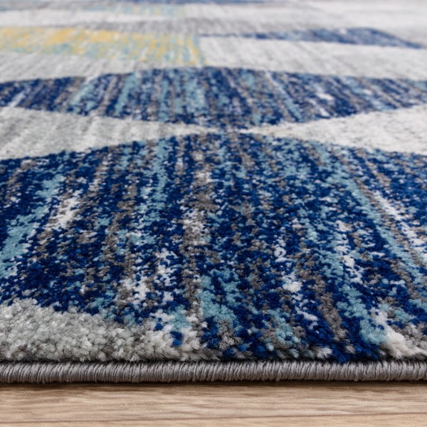 Covor albastru 80x150 cm Muse Harlequin Blue – Asiatic Carpets-image-3