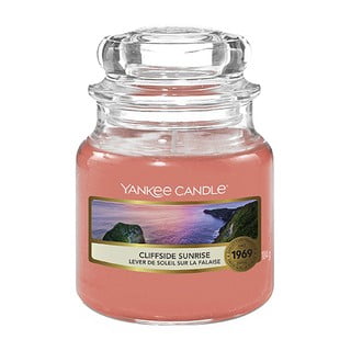 Lumânare parfumată Yankee Candle Cliffside Sunrise, timp de ardere 25 h