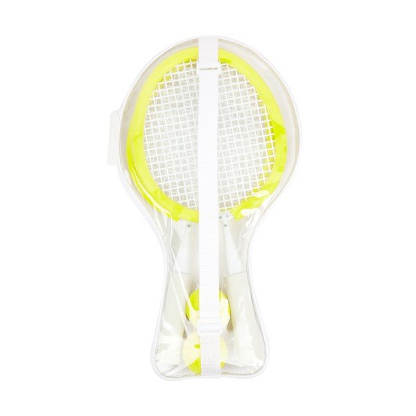 Set 2 palete și minge pentru tenis de plajă Sunnylife Neon-image-1