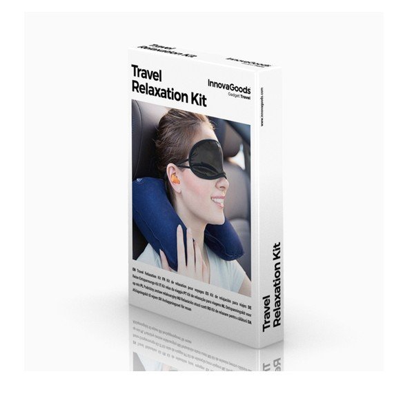 Kit pentru călătorie InnovaGoods Relax, albastru-image-2