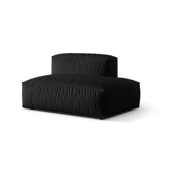 Modul pentru canapea modulară negru (cu colț pe partea dreaptă) Martina – Micadoni Home-image-2