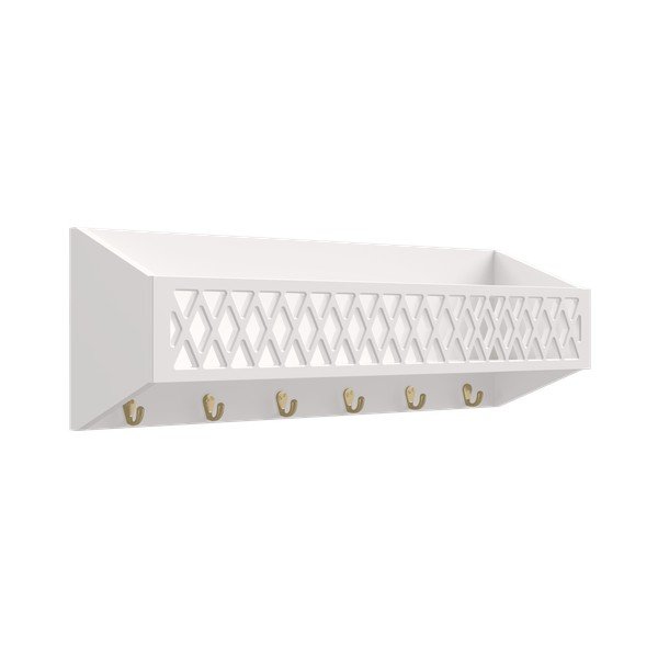 Cuier pentru copii alb pentru perete 75x25 cm Harlequin – Cam Cam Copenhagen