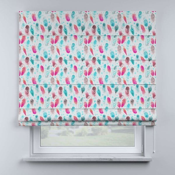 Jaluzea romană 170x160 cm Magic - Yellow Tipi-image-4