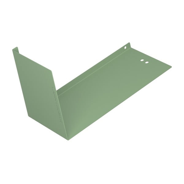 Raft metalic pentru perete Mi piace molto Boomerang Sx, verde