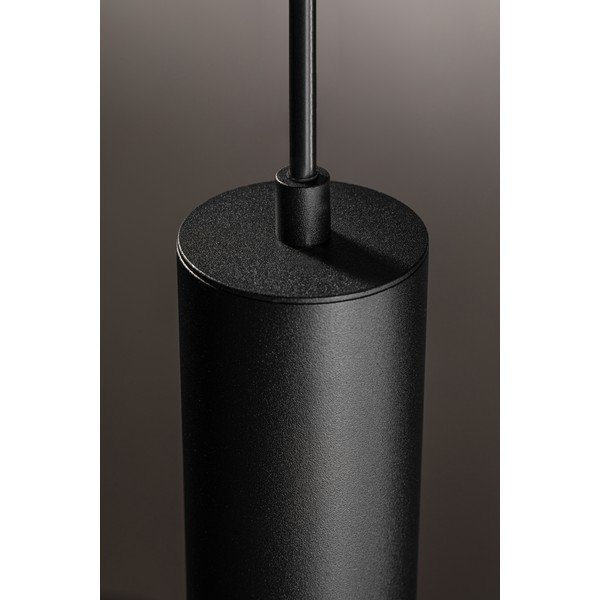 Lustră neagră cu abajur din metal Tresos II – GTV-image-4