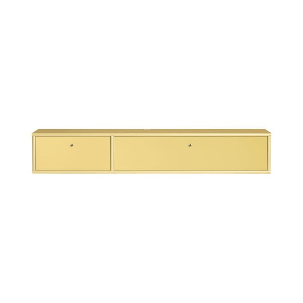 Comodă TV galben-deschis 136x22 cm Mistral – Hammel Furniture