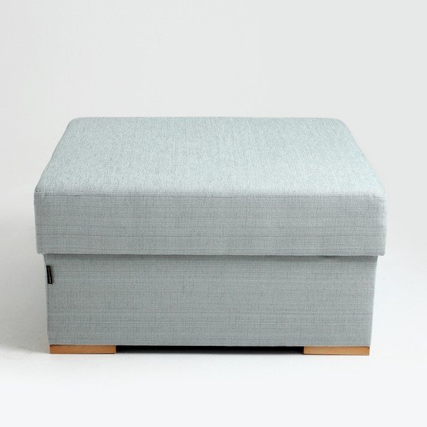 Taburet Custom Form Atlantica, albastru deschis-image-2