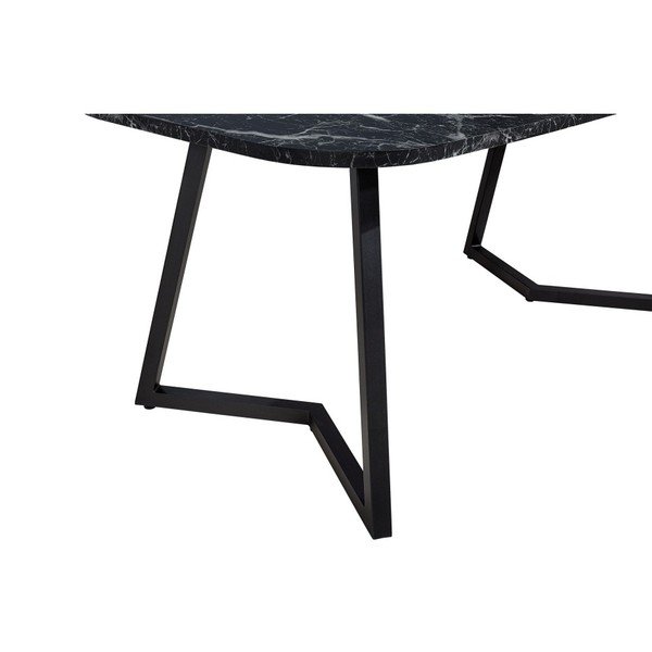 Masă Marble, negru-image-4