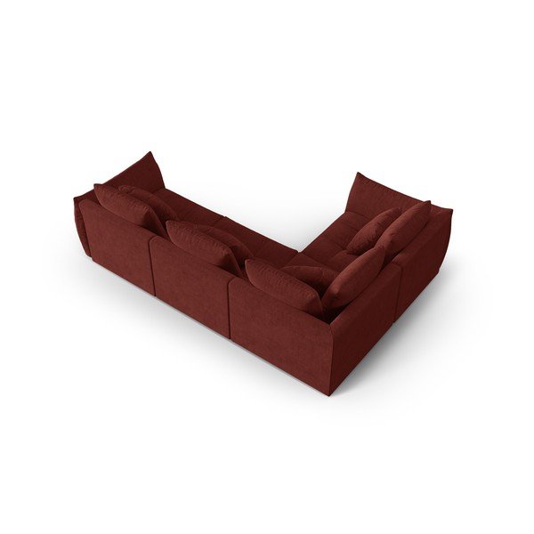 Colțar roșu (cu colț pe partea stângă /în formă de ”L”) Bloom – Micadoni Home-image-3