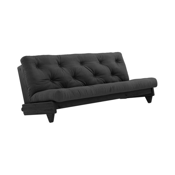 Canapea variabilă KARUP Design Fresh Black, gri închis-image-1