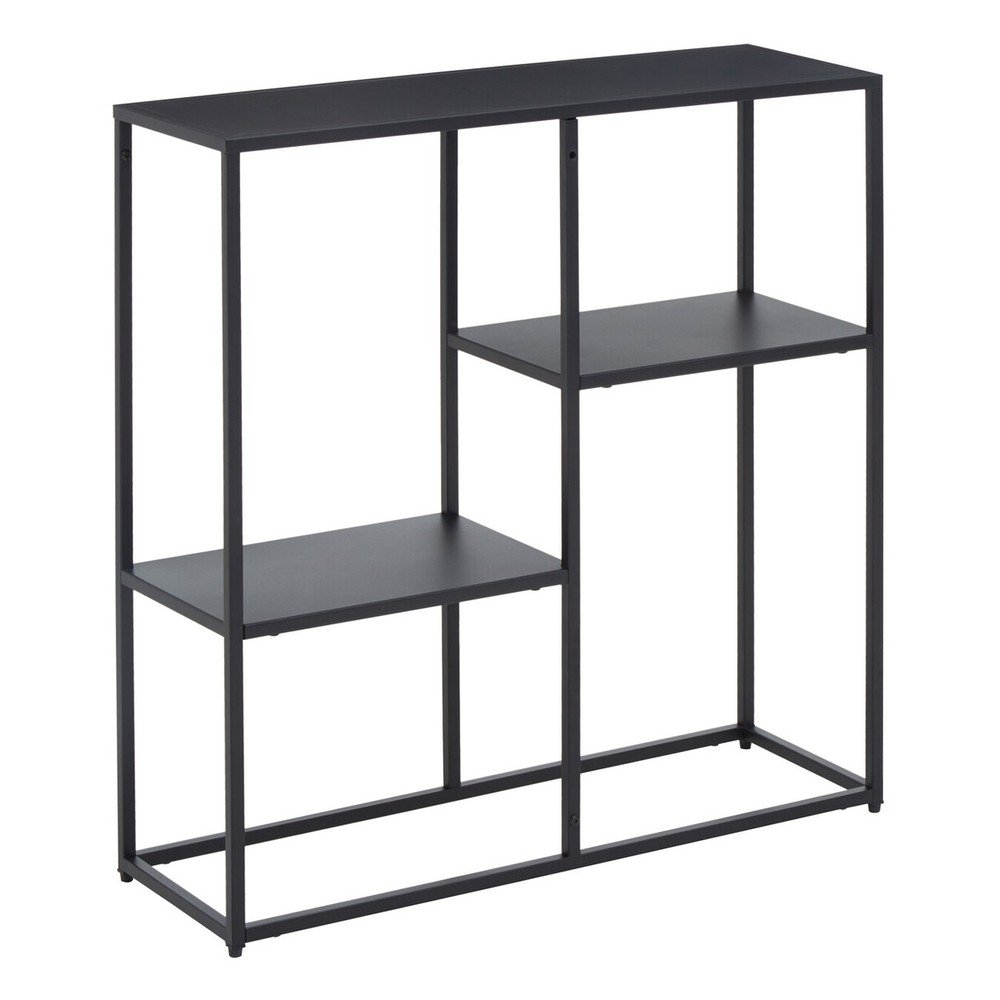 Etajeră neagră din oțel 80x81x26 cm Acero – Premier Housewares