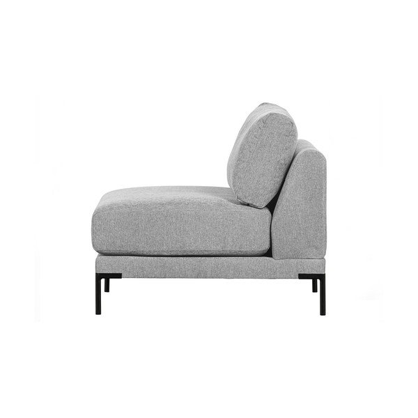 Modul pentru canapea gri deschis (de mijloc) Couple – WOOOD-image-2