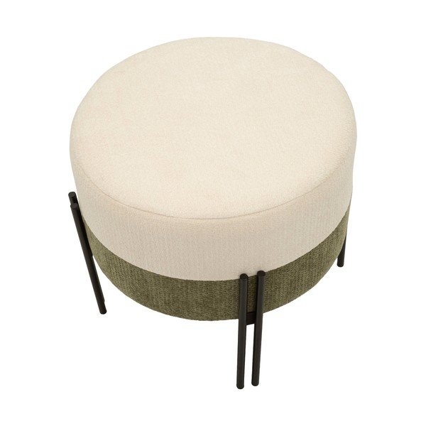 Puf kaki/crem Modern Style – Mauro Ferretti-image-2