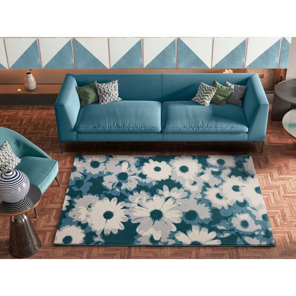 Covor Universal Monic, 80 x 150 cm, albastru-image-1