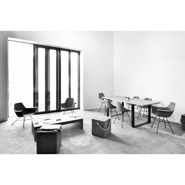 Scaun din beton pe roți Lyon Béton Edge-image-4