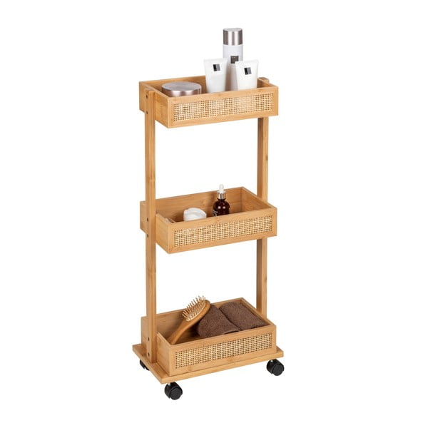 Etajeră baie din bambus Wenko Allegre-image-2