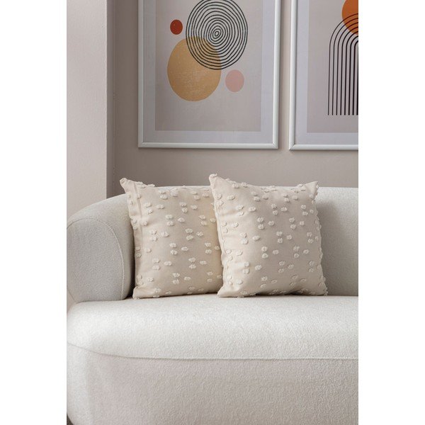 Fețe de pernă 2 buc. 43x43 cm Tuffet – Mioli Decor-image-1