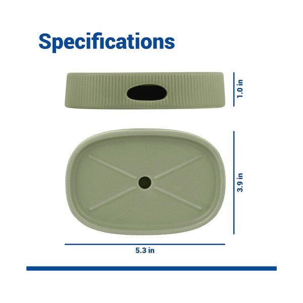 Săpunieră verde din ceramică Fablo – Wenko-image-4