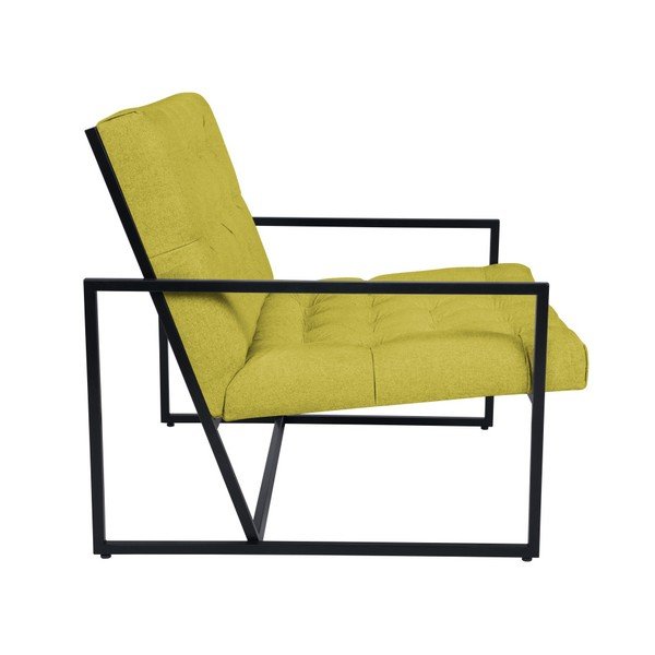 Fotoliu Mazzini Sofas Aster, galben-image-2