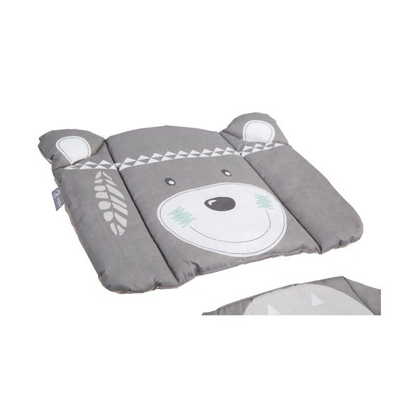 Pernă de scaun pentru copii gri Indibär – Roba-image-1