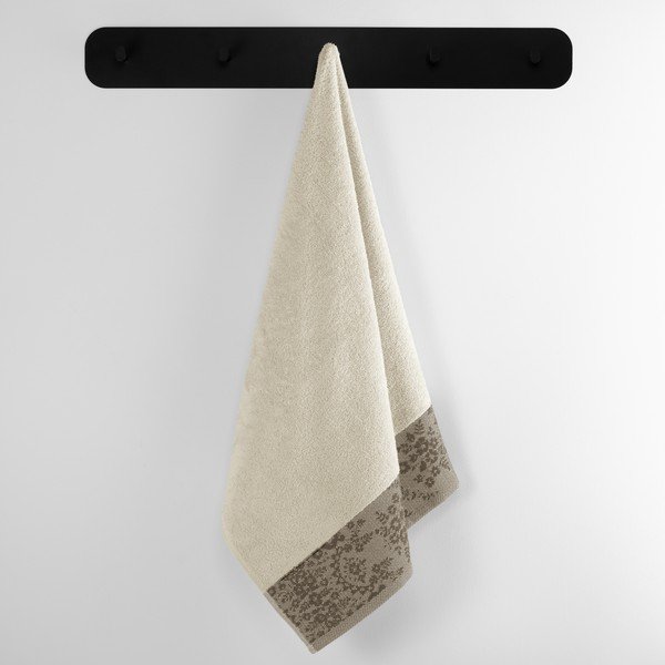 Prosop bej din bumbac frotir 70x140 cm Crea – AmeliaHome-image-1