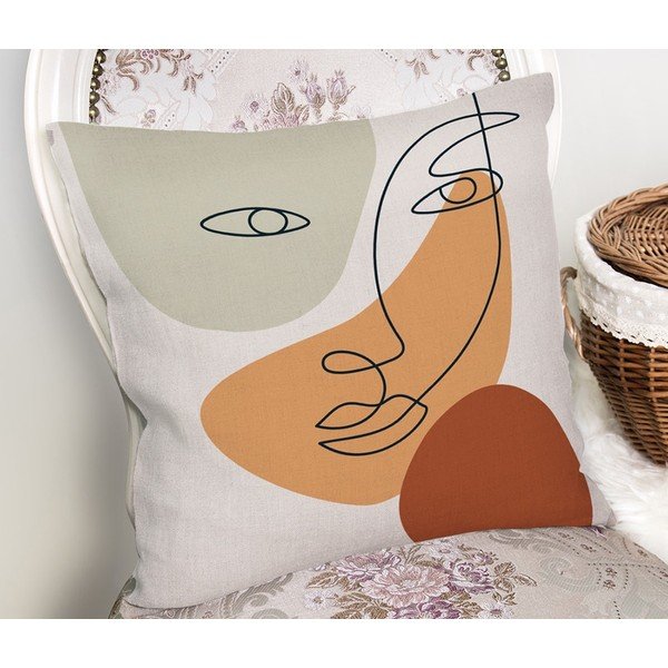 Față de pernă Minimalist Cushion Covers Post Modern, 45 x 45 cm-image-2