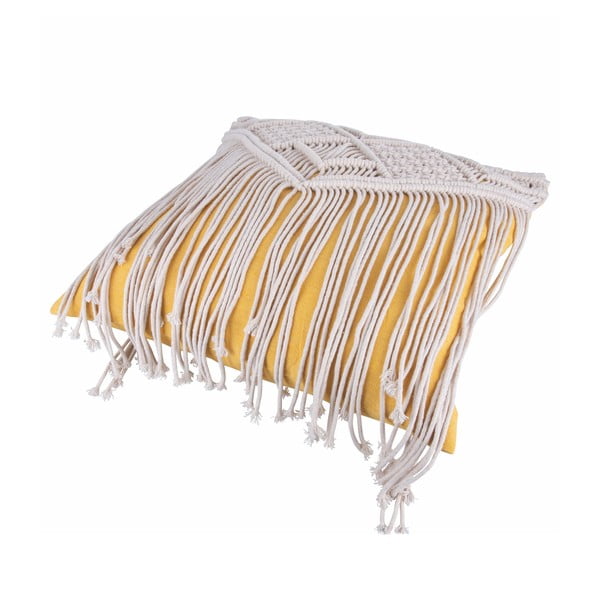 Pernă decorativă din material textil 45x45 cm Macrame – VDE Tivoli 1996-image-3